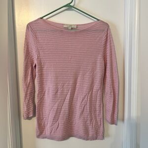 Blush Loft Knitted Blouse - small
